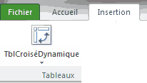 Excel: Tableau croisé dynamique